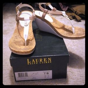 Lauren Ralph Lauren sandal wedges